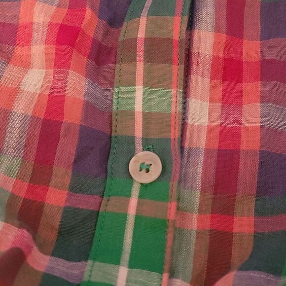 La miel woman's colorful woman's button up long sleeve shirt‎ - Picture 7 of 7